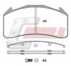 CASALS BKM1386 Brake Pad Set, disc brake